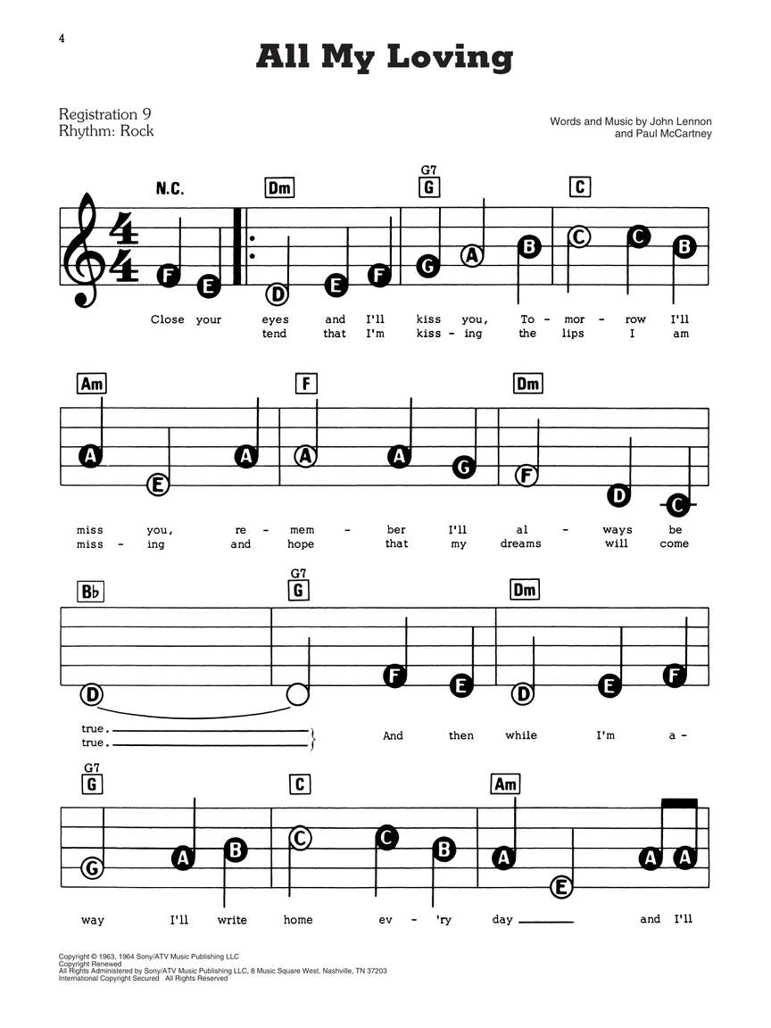 EZ Play 112 - Best of the Beatles (2nd Edition)