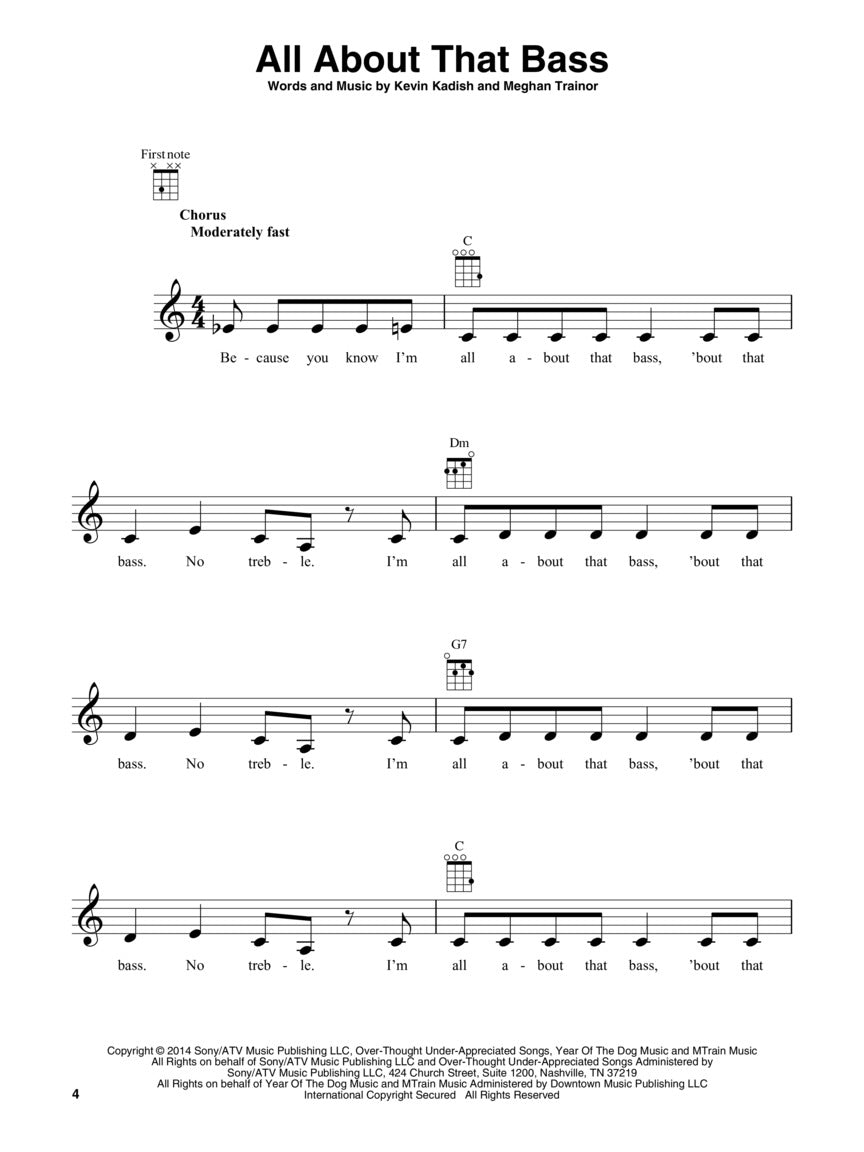 Ukulele Pop Hits with Just Three Chords