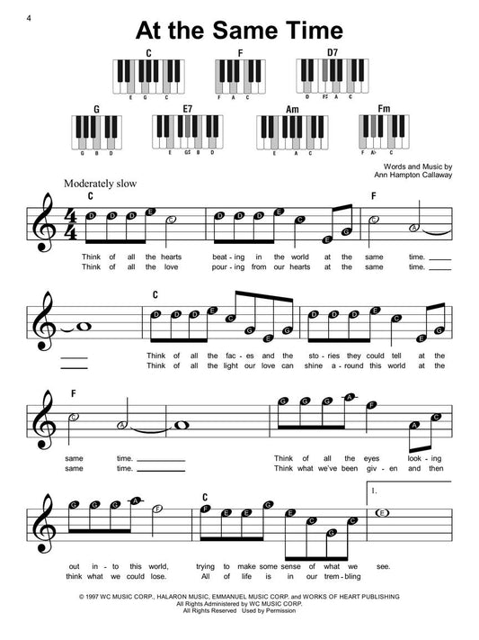 Super Easy Songbook - Lean on Me