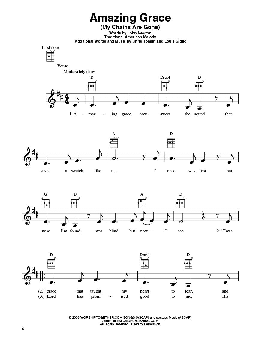 Worship Songs for Ukulele