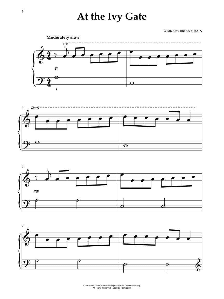 Beautiful Melodies for Beginning Piano Solo