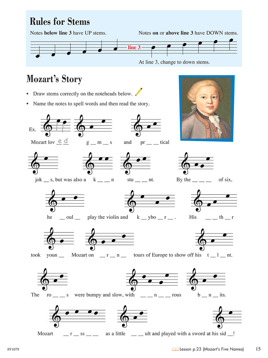 Piano Adventures Theory Book - Level 1 (2nd Edition)