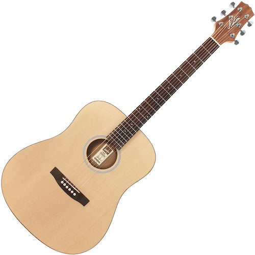 Ashton D20SNT Solid Top Acoustic Guitar (Natural)
