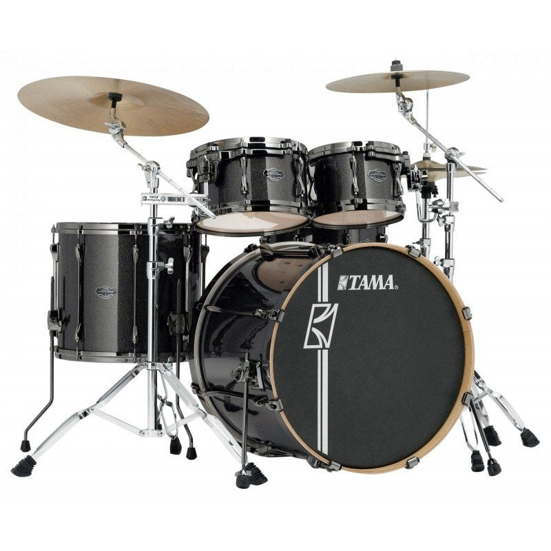 Tama MK42HLZBNSMGD Superstar Hyperdrive Maple 4-piece Rock kit (Midnight Gold Sparkle) - Shells Only