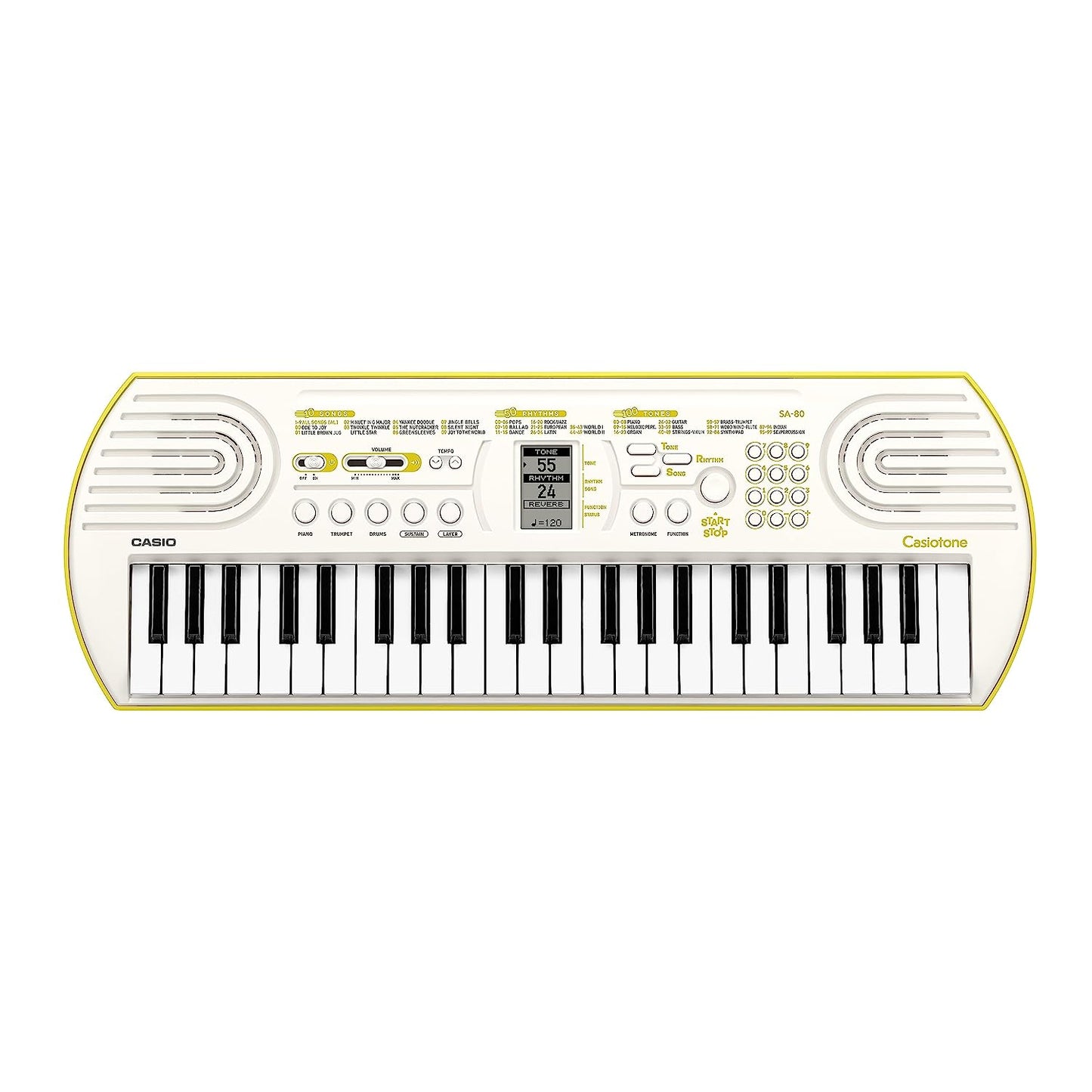 Casio SA-80 Mini Keyboard (Green)