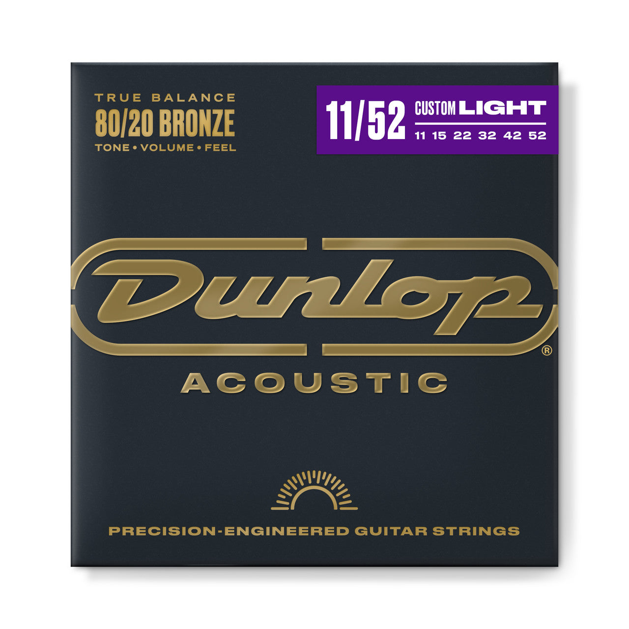 Dunlop DAB1152 80/20 Bronze Acoustic Guitar Strings 11-52 (H)
