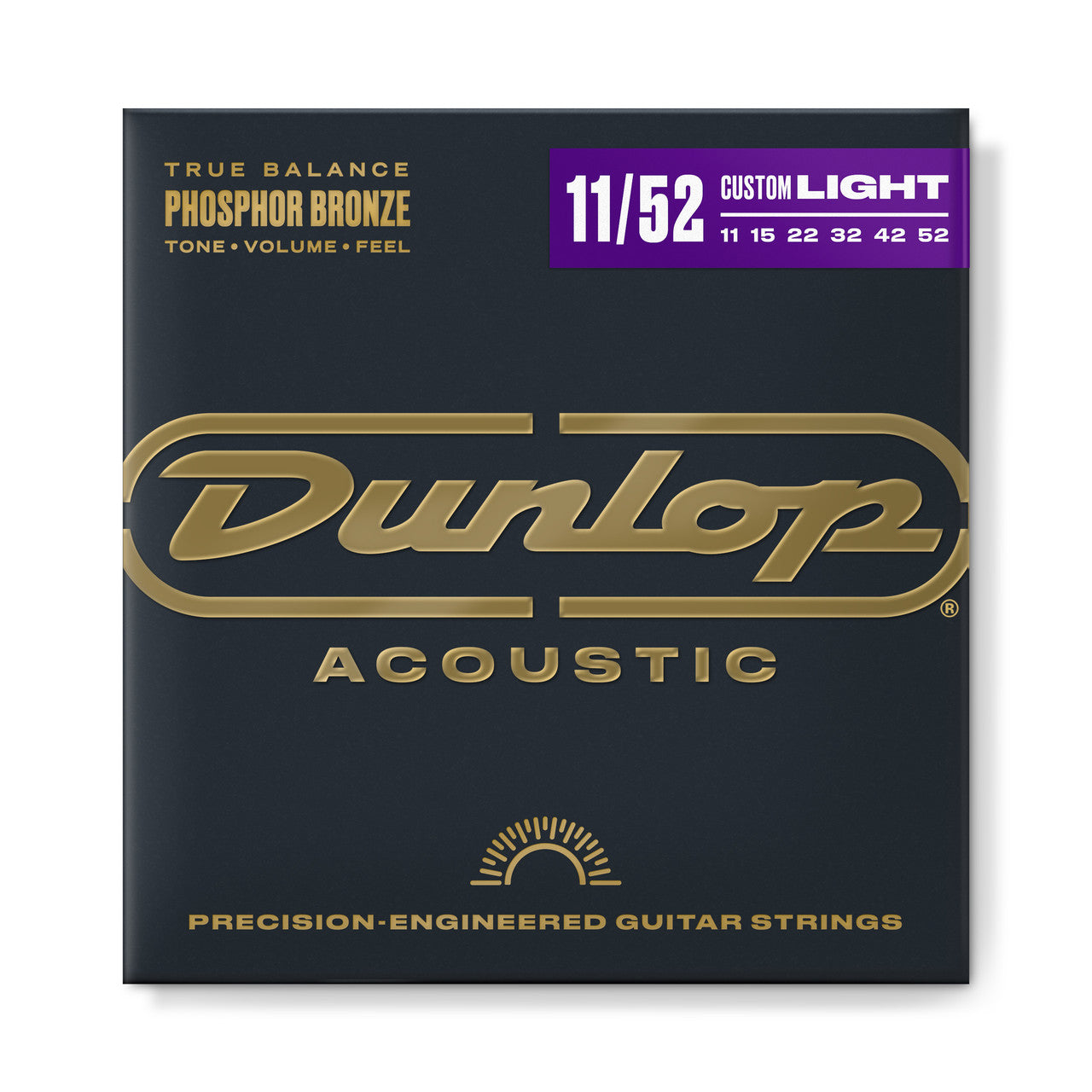 Dunlop DAP1152 Phosphor Bronze Acoustic Guitar Strings 11-52 (H)