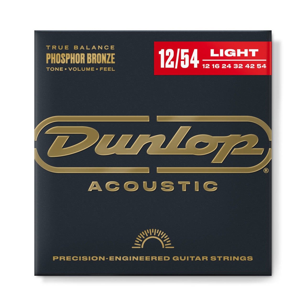 Dunlop DAP1254 Phosphor Bronze Acoustic Guitar Strings 12-54 (H)