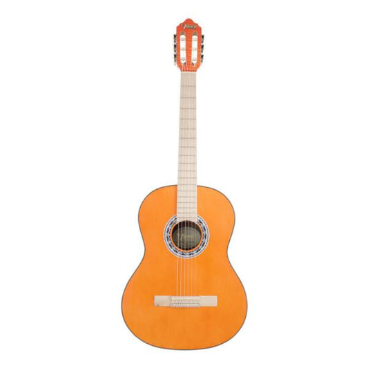 Valencia VC354 4/4 Size Hybrid Classical Guitar Orange (H)
