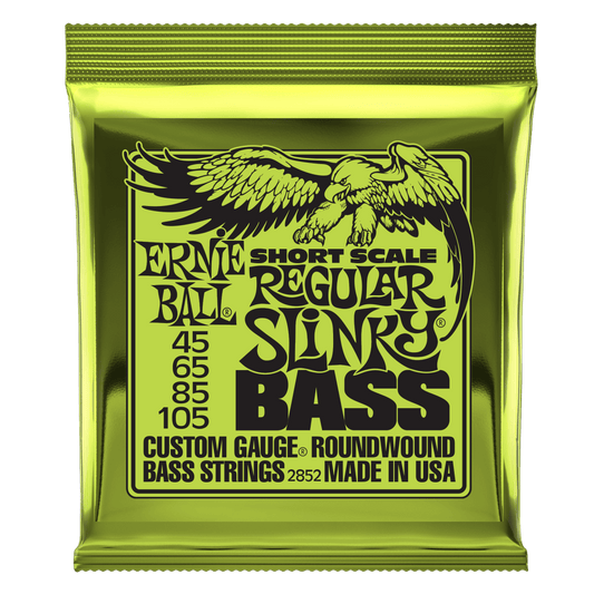 Ernie Ball Bass Strings 45-105 Short Scale Regular Slinky