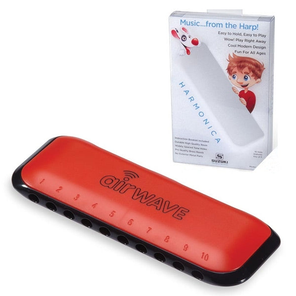 Suzuki Airwave Harmonica (Red)