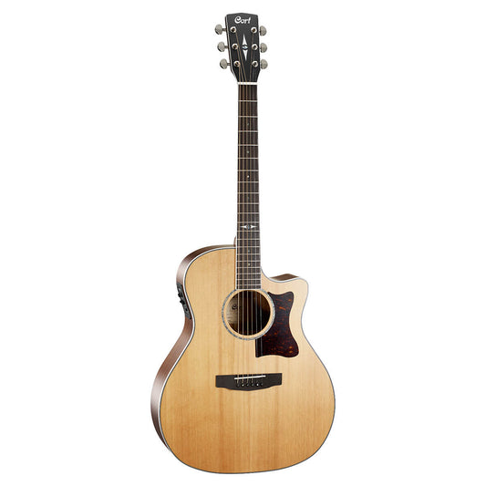 Cort C-GA5F-BW Grand Regal Acoustic Electric Guitar w/Bag (Natural)