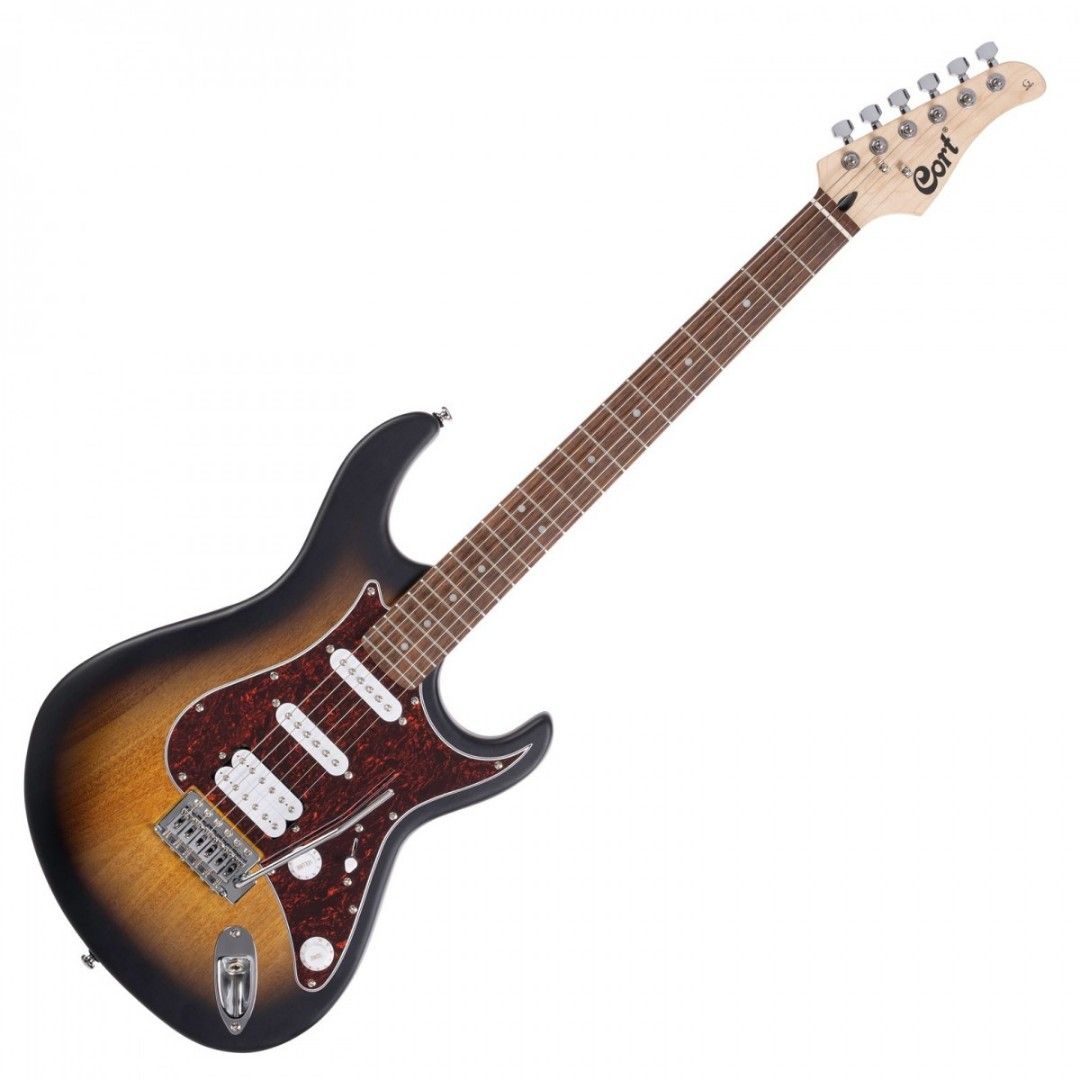 Cort C-G110OPSB G Series Electric Guitar (Open Pore Sun Burst)