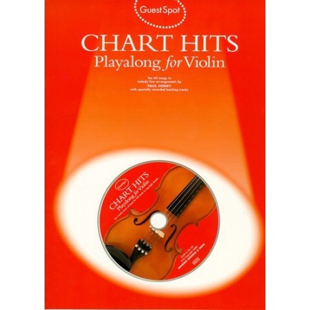 Guest Spot - Chart Hits Playalong for Violin (Includes CD)
