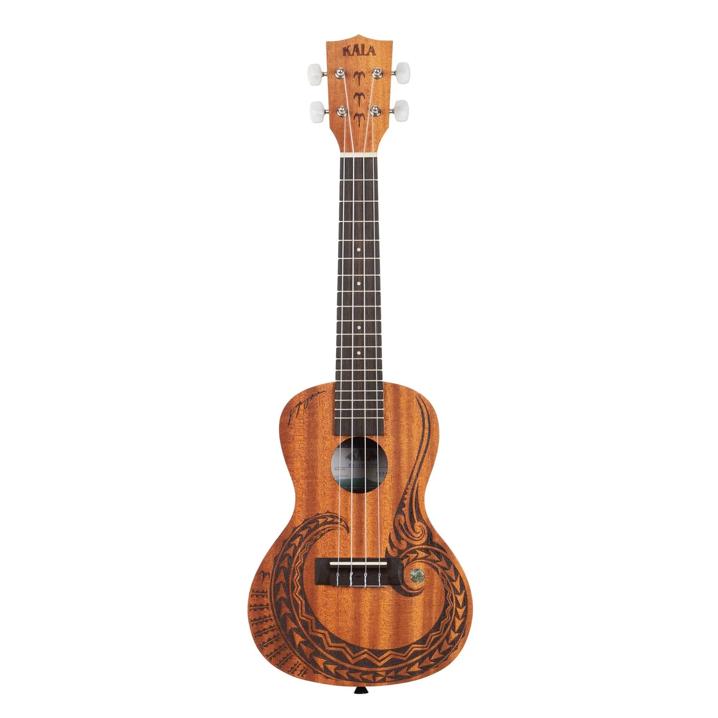 Kala Courage Mahogany Concert Uke w/Bag (L)
