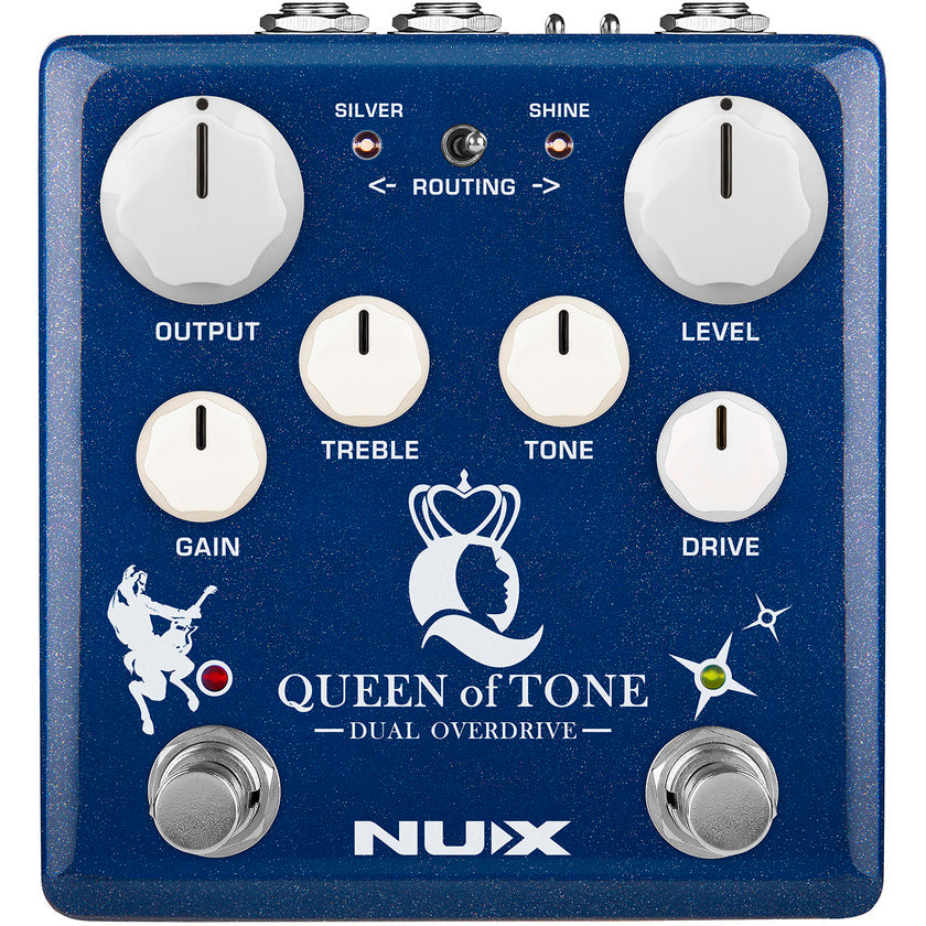 NUX Queen Of Tone Dual Overdrive Pedal