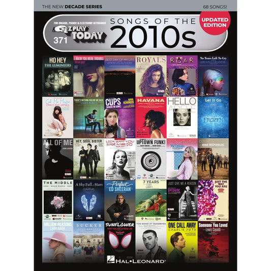 EZ Play 371 - Songs of the 2010s: The New Decade Series (Updated Edition)