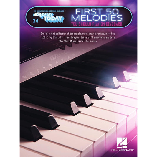 EZ Play 034 - First 50 Melodies You Should Play on Keyboard