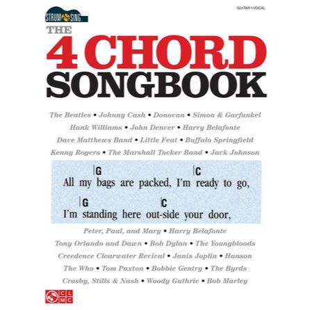 4 Chord Songbook - Strum & Sing Guitar Chords Lyrics
