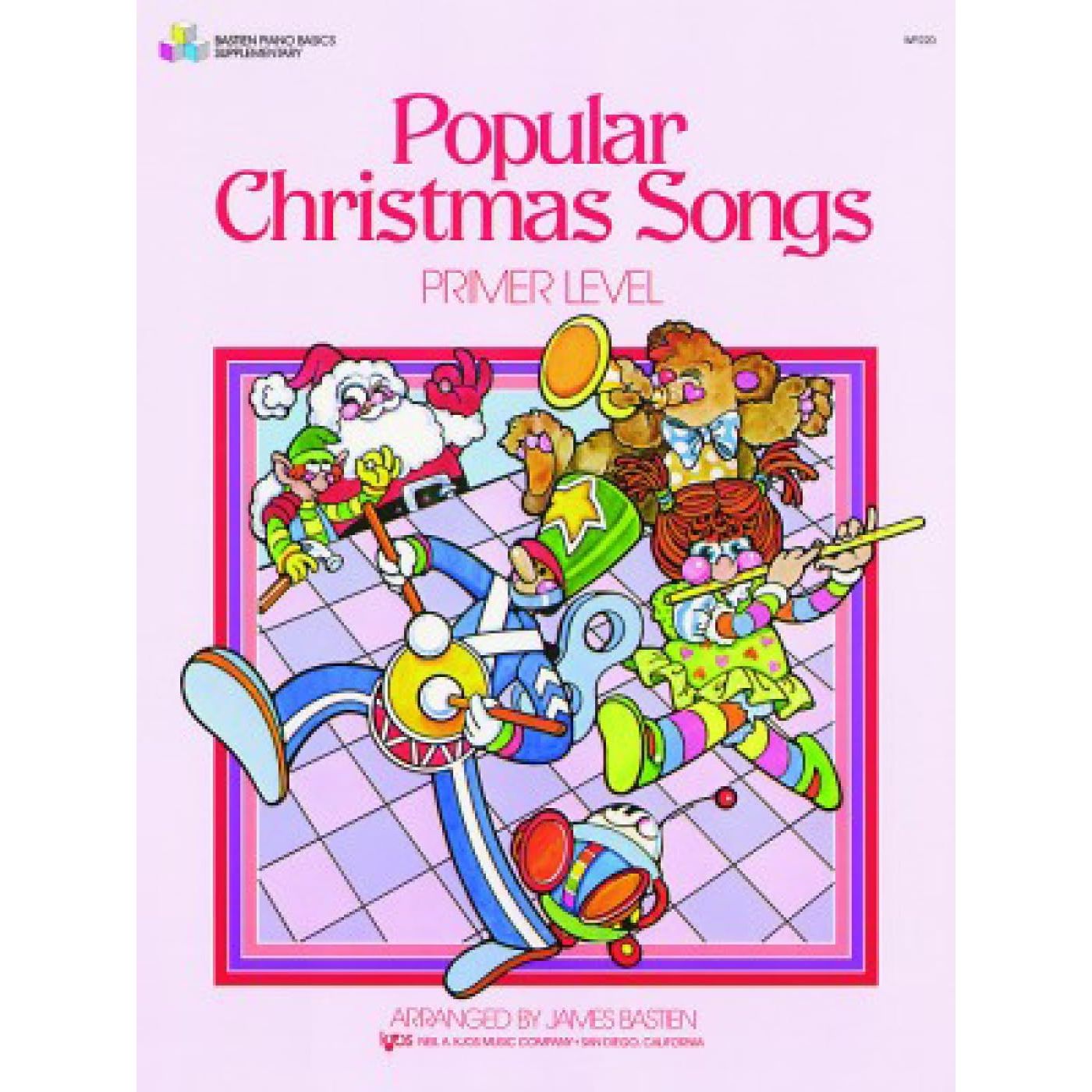 Bastien Piano Basics - Popular Christmas Songs (Primer Level)