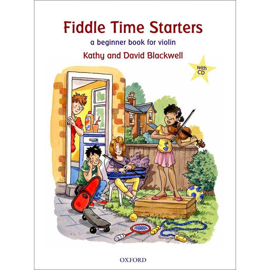 Fiddle Time Starters - A Beginner Book for Violin (Includes CD)