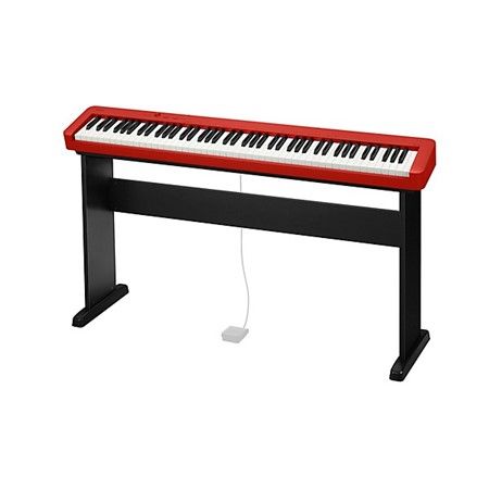 Casio CDP-S160 Digital Piano + Stand (CS46) (Red)