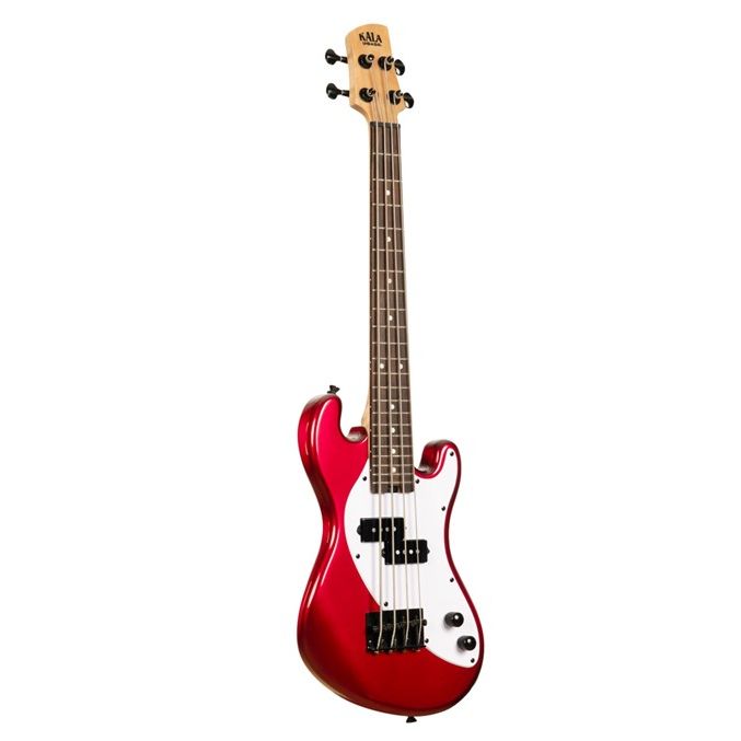 Kala KA-UBASS-SB-RD Solid U-Bass w/Bag (Red)(L)