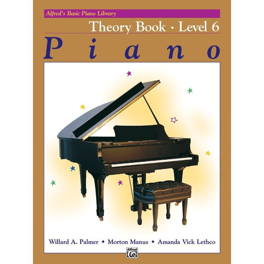 Alfreds Basic Piano Library Theory Book - Level 6
