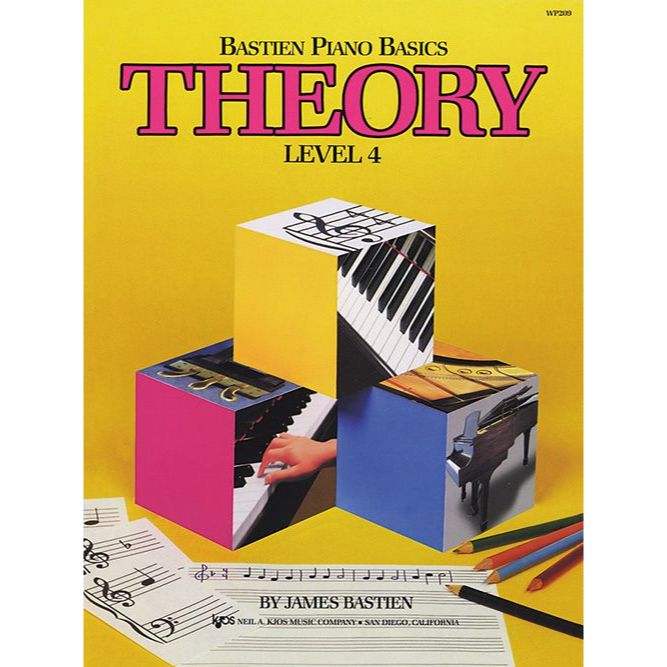 Bastien Piano Basics Theory Level 4