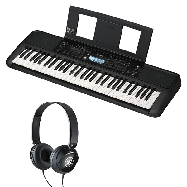 Yamaha PSR-E383 Touch Responsive Keyboard Deal - Free Headphone (HPH50)
