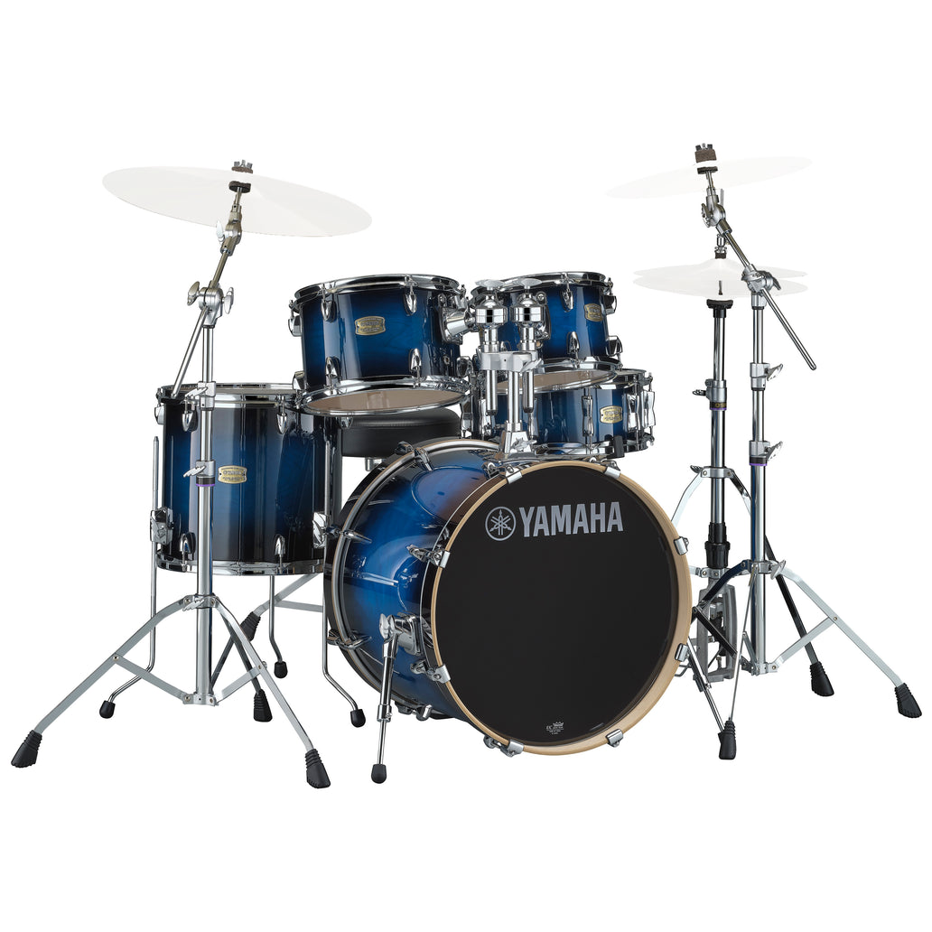 Yamaha SBP2F5DBS Stage Custom Birch Drum Kit (Deep Blue Burst) + Hardware (HW680W) (Copy)