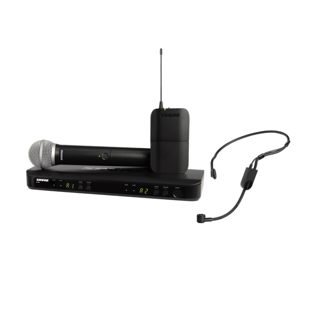Shure BLX1288-PGA31 BLX Wireless Microphone Handheld & Headset System w/PGA31