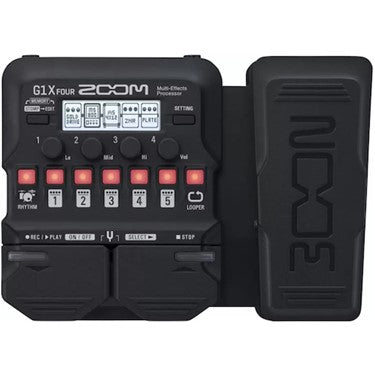 Zoom G1X FOUR Guitar Pedal Multi Effects Processor
