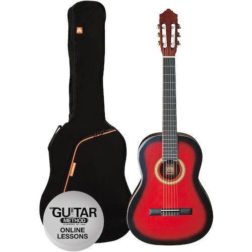 Ashton SPCG34 3/4 Size Classical Guitar Pack (6 Colours)