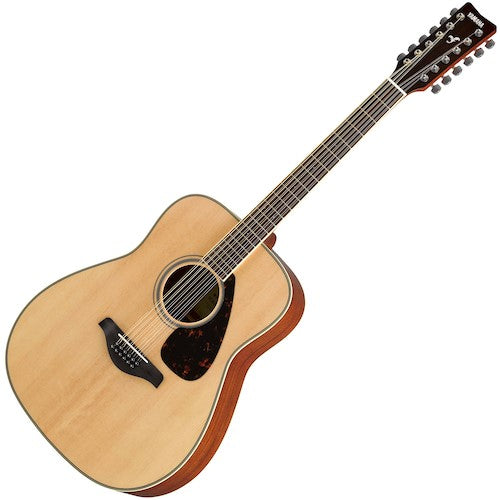 Yamaha FG820NT Solid Top 12-String Acoustic Guitar (Natural)