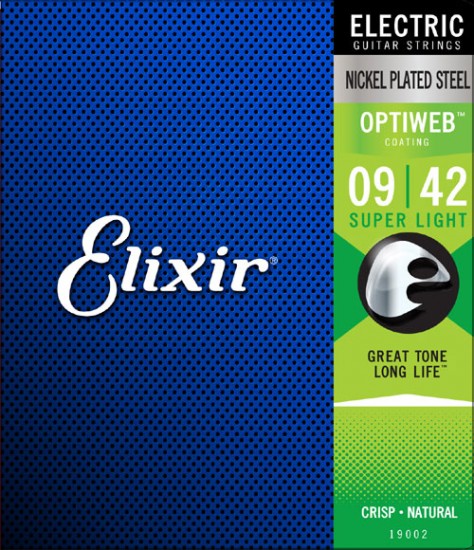 Elixir Strings OptiWeb Electric EXTRA LIGHT 9-42