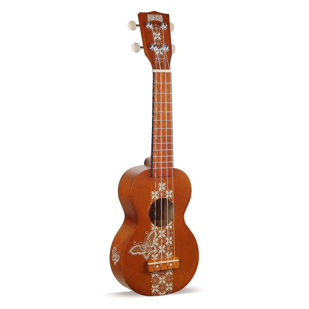 Mahalo Batik Soprano Ukulele (3 Colours) (H)