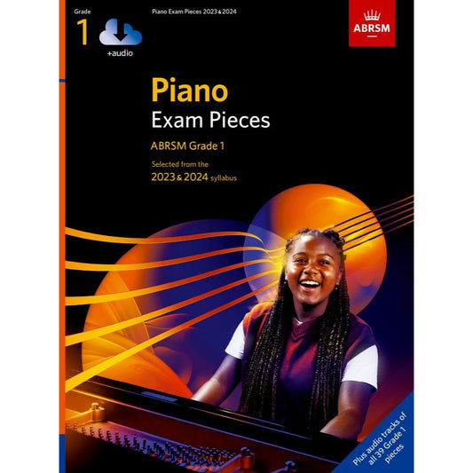 ABRSM Piano Exam Pieces Grade 1 with Audio (2023-2024)
