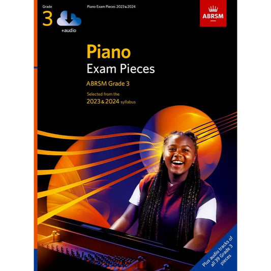 ABRSM Piano Exam Pieces Grade 3 with Audio (2023-2024)