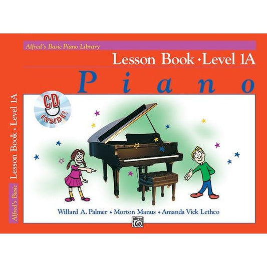 Alfreds Basic Piano Library Lesson Book - Level 1A (Universal Edition)