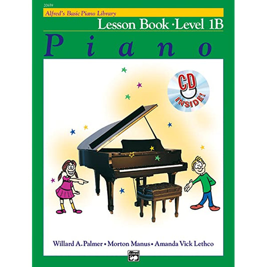 Alfreds Basic Piano Library Lesson Book - Level 1B (Universal Edition)