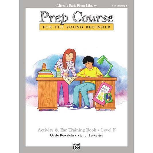 Alfreds Basic Piano Library Prep Course - Activity & Ear Training Book Level F