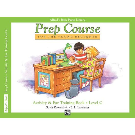 Alfreds Basic Piano Library Prep Course - Activity & Ear Training Book Level C