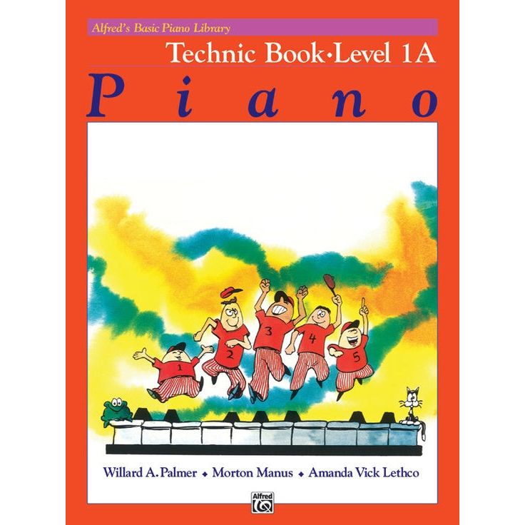 Alfreds Basic Piano Library Technic Book - Level 1A