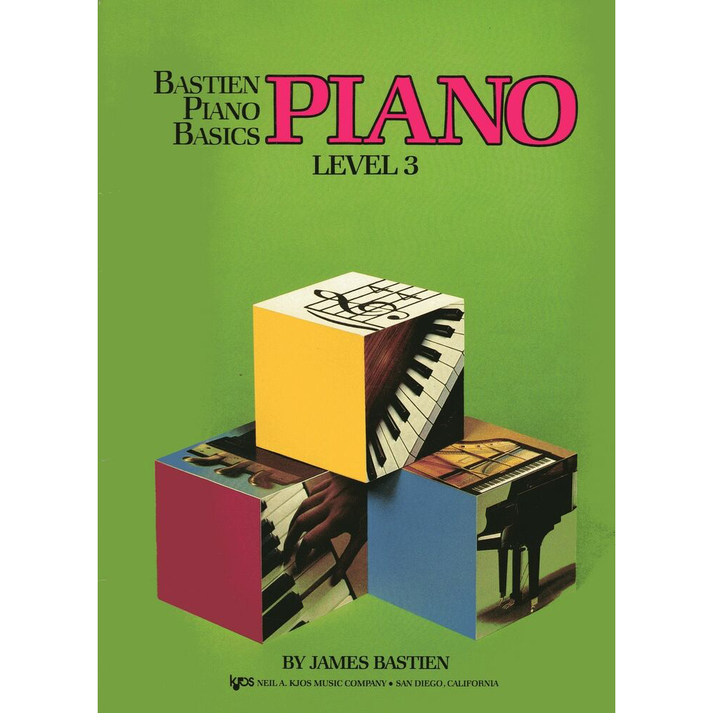 Bastien Piano Basics Piano Level 3 Kingdom Music