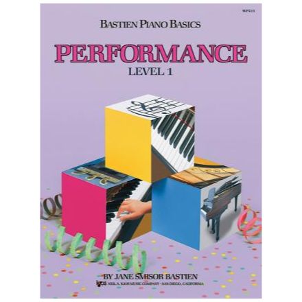 Bastien Piano Basics Performance Level 1