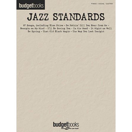 Budget Books - Jazz Standards PVG