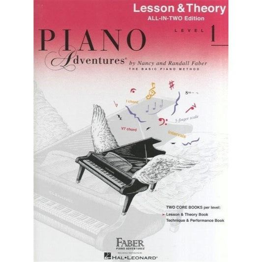 Piano Adventures Lesson & Theory Level 1 - All-in-two Edition