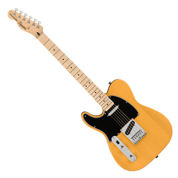 Fender Squier 0378213550 Affinity Series Telecaster Left-Handed Electric Guitar (Butterscotch Blonde)