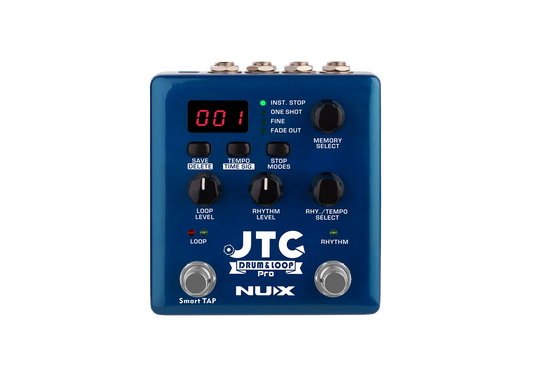 NUX NDL-5 Looper w/Drum Loops Effects Pedal